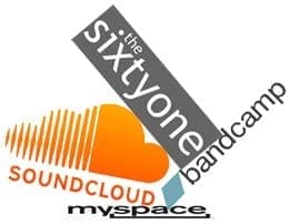 Myspace squished by music site rivals Myspace logo shown beneath SoundCloud, thesixtyone, and BandCamp logos