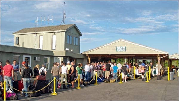 Barcode scanners solve long lines barcode scanners
