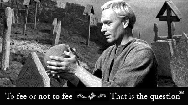 Ticket Fees: To fee or not to fee that is the question.℠