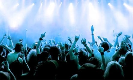 music ticket sales