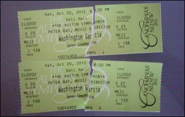 Cancelled Tickets
