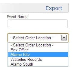 As seen by you! sales outlet location select