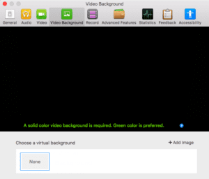 Adding a video background to your Zoom virtual event