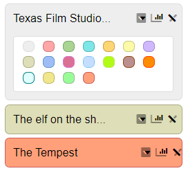 Color Code events calendar