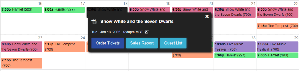 Event Calendar