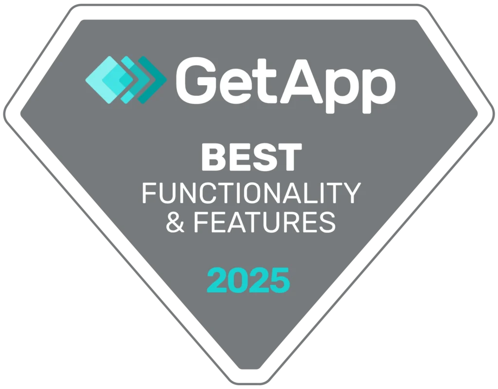 Get App Best Functionality and Features 2025 award
